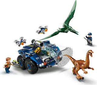 Gallimimus en Pteranodon Uitbraak