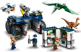 Gallimimus en Pteranodon Uitbraak