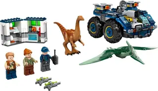 Ausbruch von Gallimimus und Pteranodon