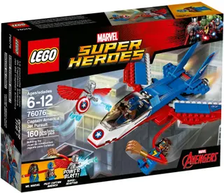 Captain America Jet Pursuit