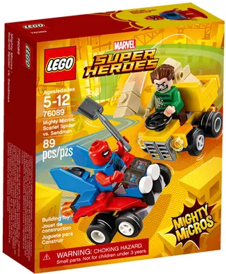 Mighty Micros: Scarlet Spider versus Sandman