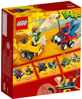 Mighty Micros: Scarlet Spider versus Sandman