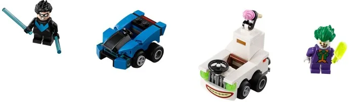 Mighty Micros: Nightwing versus de Joker