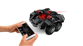 App-gestuurde Batmobile