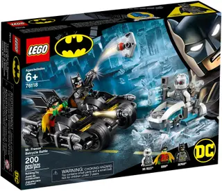 Mr. Freeze Batcycle-Kampf