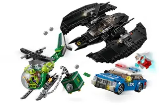 Batman Batwing en de Riddler-overval