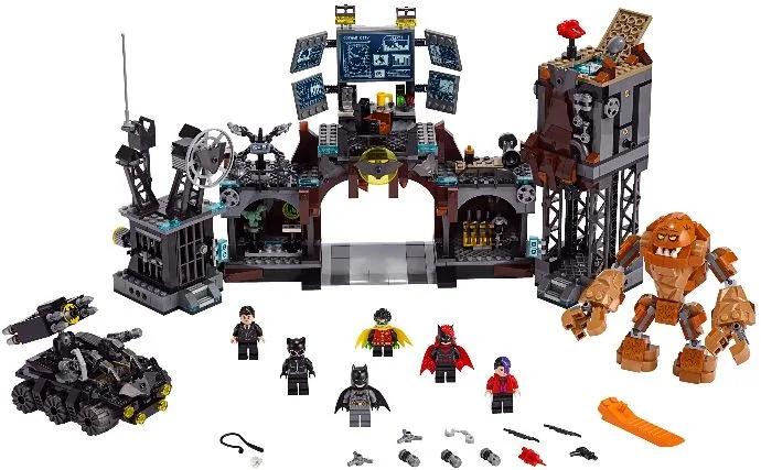 Invasion de Gueule d'Argile dans la Batcave