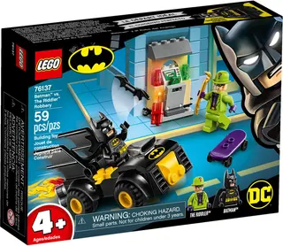 Batman versus de Riddler-overval