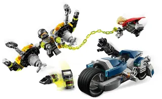 Avengers Speeder Bike Attack