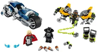 Avengers Speeder Bike Attack