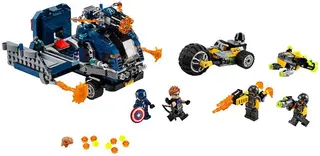 Démontage du camion des Avengers