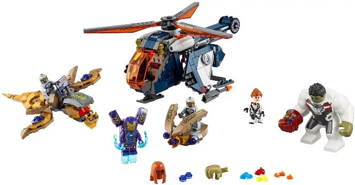 Avengers Hulk-Hubschrauberrettung