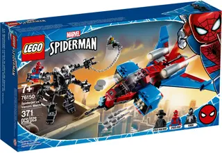 Spiderjet versus Venom Mech