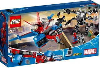 Spiderjet versus Venom Mech