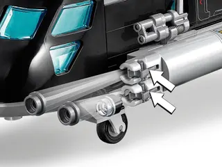 Hubschrauberjagd der Schwarzen Witwe