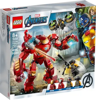 Iron Man Hulkbuster versus A.I.M.-agent