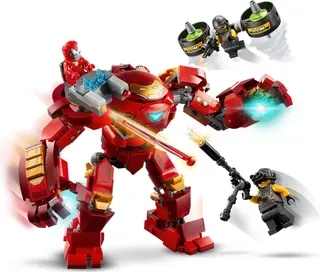Iron Man Hulkbuster versus A.I.M.-agent