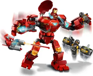 Iron Man Hulkbuster versus A.I.M.-agent