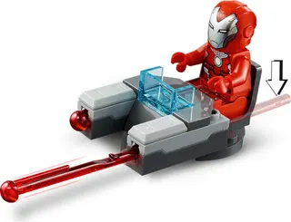 Iron Man Hulkbuster versus A.I.M.-agent