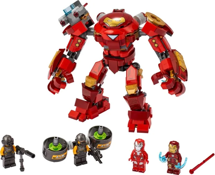 Iron Man Hulkbuster versus A.I.M.-agent