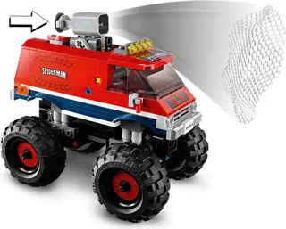 Spider-Mans monstertruck versus Mysterio