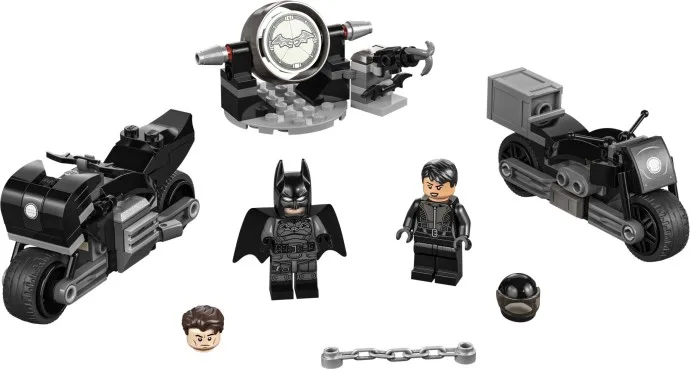Batman & Selina Kyle Motorradverfolgung