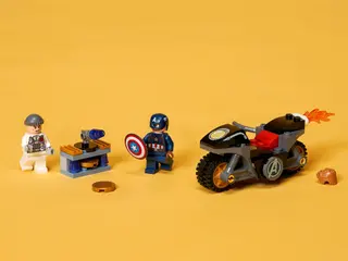 Captain America et Hydra s'affrontent
