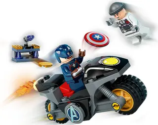 Captain America et Hydra s'affrontent