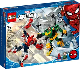 Spider-Man en Doctor Octopus Mech-gevecht