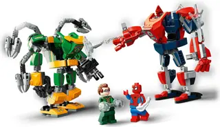 Spider-Man en Doctor Octopus Mech-gevecht
