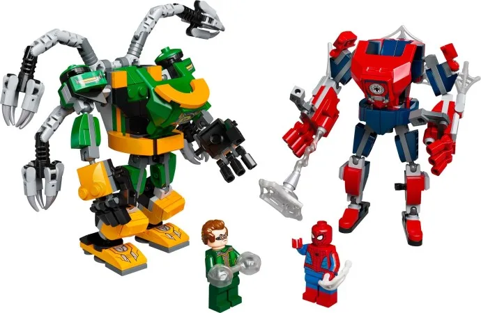 Spider-Man en Doctor Octopus Mech-gevecht