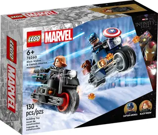 Black Widow & Captain America Motorräder