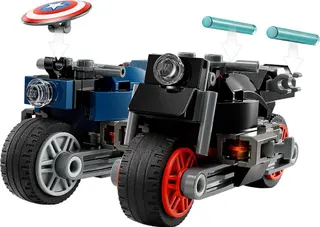 Black Widow & Captain America Motorräder