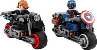 Black Widow & Captain America Motorräder