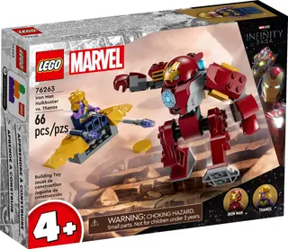 Iron Man Hulkbuster versus Thanos