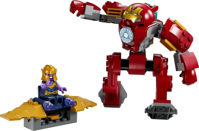 Iron Man Hulkbuster versus Thanos