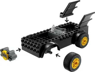 Poursuite en Batmobile : Batman contre le Joker