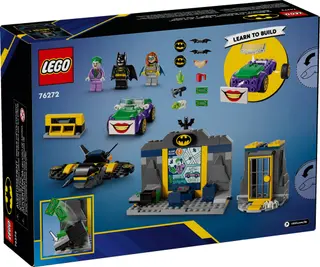 Die Bathöhle mit Batman, Batgirl und dem Joker