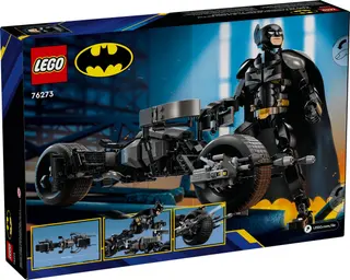 Figurine Batman en construction et moto Bat-Pod