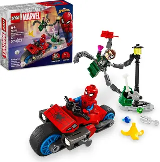 Motorcycle Chase: Spider-Man vs. Doc Ock