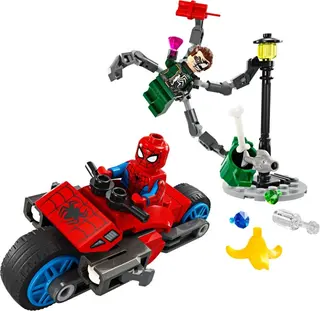 Motorradverfolgungsjagd: Spider-Man gegen Doc Ock