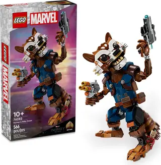 Rocket et Bébé Groot