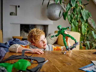 Figurine de construction du Bouffon Vert