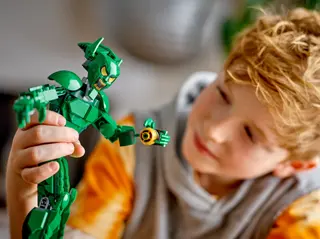 Figurine de construction du Bouffon Vert