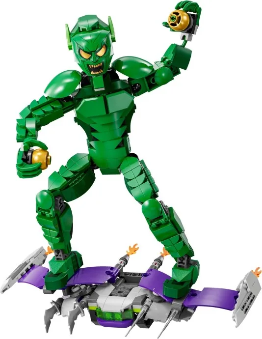 Figurine de construction du Bouffon Vert