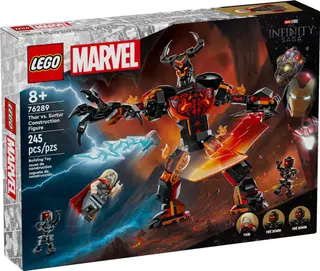 Thor versus Surtur Bouwfiguur