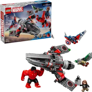 Captain America versus Red Hulk-gevecht