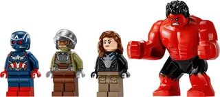 Captain America versus Red Hulk-gevecht