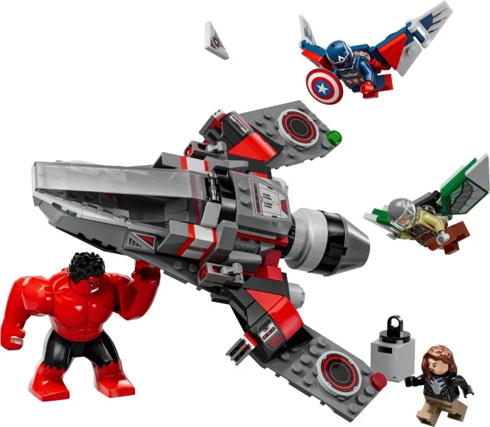 Captain America versus Red Hulk-gevecht