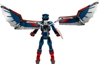 Neue Captain America Baufigur